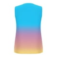 thumbnail image 4 of Womens Tank Tops Eyelet Loose Casual Summer Tops Crew Neck Basic Sleeveless Shirts Trendy 2026 Ombre Tie Dye Shirts, 4 of 5