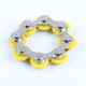 thumbnail image 1 of Partheme Novelty Toys 2 Counts Chain Stress Relief Toys Stress And Anxiety Relief Toys Black Blue Yellow, 1 of 1