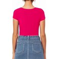 thumbnail image 3 of GFDYREE Women's Mock Turtle Neck Long Sleeve Tops Bodysuit, 3 of 5