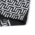 thumbnail image 3 of Hombres Geométrico Perro Camiseta Casual Con Cuello En V Manga Corta Tops De Negro Zulema hombres camiseta moda, 3 of 8
