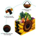 thumbnail image 3 of Sunflower seamless printing Reusable Large Capacity Foldable Grocery Bags and Shopping Baskets made with Oxford Cloth, 3 of 7