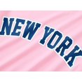 thumbnail image 3 of Serdomi Stylish Pink New York Crop Top for Big Girls -Cool Summer T-Shirt Soft Casual Tees Tween Size 12/14, 3 of 7