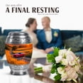 thumbnail image 4 of JAGASY Car Urns for Human Ashes Memorial - Little Cremation Urn for Ashes Adult Male Race Car - Small Sunset Urn for Adult Male Father - Burial Tiny Urns for Loved One - 3 Inch, 4 of 7