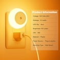thumbnail image 3 of FERSWE Night Light, Night Lights Plug into Wall, Dusk to Dawn Sensor, Amber Led Night Light 0.5W, 2 Pack Nightlight for Adults, Bedroom, Bathroom, Hallway, Kitchen, 3 of 7