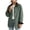 Green, variant on Bexdxz Barn Jackets for Women, Contrast Corduroy Collar Button Down Coat, Relaxed Fit Mid‑Length Long Sleeve Outerwear with Pockets, Casual Fall Daily Workwear for Women Green L
