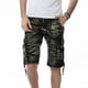 thumbnail image 2 of Pantalones cortos de camuflaje de verano para hombre, 100 % algodón, multibolsillos, estilo capri, 2 of 5