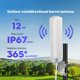 thumbnail image 2 of Antena MIMO 4G LTE 5G, antena impermeable para exteriores, conector SMA macho CRC9 TS9 con Cable de extensión Dual de 5M para módem enrutador, 2 of 5