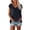 Black, variant on Womens T Shirts Summer Tops Short Sleeves V Neck Plain Soft Loose Fitting T-Shirt