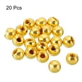 thumbnail image 3 of Uxcell M4 Thread Ball Lamp Finials Cap Knob Lamp Decoration Screw Caps for Lamp Harp Holder's Top Gold 20 Pack, 3 of 7