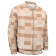 thumbnail image 5 of Pixelated Nudity Censored Light Skin Baseball Jersey Fashion Ribbed Sleeve Man Women's Jacket Motion Tops XXS-6XL, 5 of 7