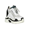 thumbnail image 1 of Women Colorblock Lace-Up Honeycomb Mesh Wedge Sneaker 18367, 1 of 6