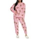 thumbnail image 3 of Conjunto de Pijama para Mujer Shendy Vendy Manga Larga Cuello Redondo con Estampado Transpirable, 3 of 5