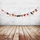 thumbnail image 1 of Happy Halloween Banner Bat Spider With Skull Star Garland Hanging Decor, 1 of 5