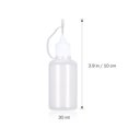 thumbnail image 4 of ULTNICE 10Pcs 30ml Needle Tip Bottle Applicator DIY Quilling Tool Precision Bottle (White), 4 of 7