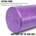 thumbnail image 6 of Yes4All 24inch Exercise Foam Roller EPP Purple, 6 of 8