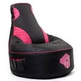thumbnail image 1 of Gouchee Home Beadbox Pink Bean Bag Chair – Quilted High-Back Gaming Seat with Waterproof Oxford Fabric, Polystyrene Bead Filling, Storage Pockets & Headphone Hook for Living Room and Gaming, 1 of 6