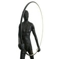 thumbnail image 3 of AFD Home 12020087 Modern Black Man with Hoop Statue, 3 of 5