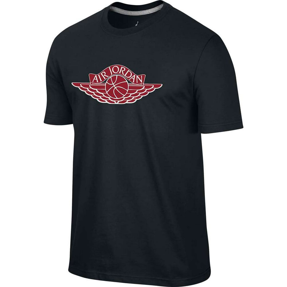 Jordan Jordan Wings Logo Tshirt Black