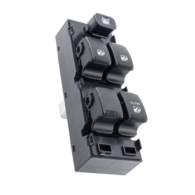 Scienceny Panel de botones del controlador del elevador de Control de cristal montado en el interruptor de la ventanilla eléctrica del coche Vehículos, repuestos y accesorios Mis