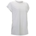 thumbnail image 5 of MIXUE Boho Tops For Women Summer Solid Color Round Neck Short Sleeve Casual T-shirts Activewear,White,L, 5 of 8