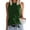 Green Tank Tops, variant on Women's Summer Tank Tops Racerback High Neck Shirts Slim Fit Flowy Casual Tunic Blouse Strap Body Suits Women Fashion 2023 Trendy Seamless Sleeveless Tops Cute Solid Cami White 4