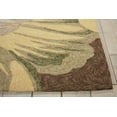 thumbnail image 4 of Nourison South Beach Indoor/Outdoor Floral Modern Kiwi 5' x 7'6" Area Rug, (5' x 8'), 4 of 7
