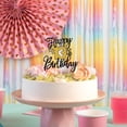 thumbnail image 2 of Decoración de tarta Nogeqi con purpurina para cumpleaños número 13, para fiesta de nacimiento, 2 of 7