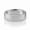 White Gold, variant on Daily Stackable Ring With Thick 18K Gold Plating on Silver | Yellow Gold