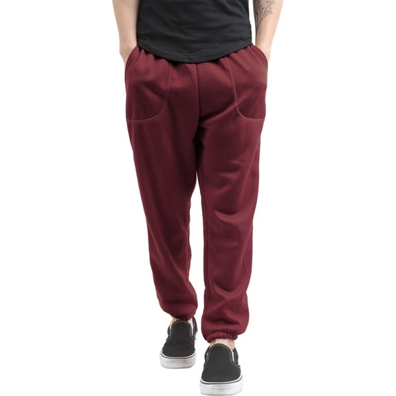 Hat and Beyond Men's Casual Elastic Bottom Sweatpants with Pockets