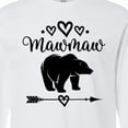 thumbnail image 4 of Inktastic Mawmaw Bear Grandma Long Sleeve T-Shirt, 4 of 5