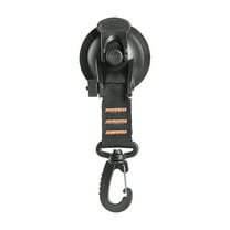 Needhep Small Wire Toggle Hooks Clear Wall Hooks For Hanging, Portable Home Improvement Utility Hook Double Prong Coat Hooks Wall Mounted With Screws, For Glass Door (Orange)