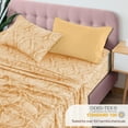 thumbnail image 6 of Lux Decor Collection Bed Sheets - 4 Piece Twin Sheets Set - 16 Inches Deep Pocket Bedding Sheets & Pillowcases - Taupe, 6 of 7