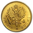 thumbnail image 2 of Finland Gold 10 Markkaa (Random) AU-BU, 2 of 2