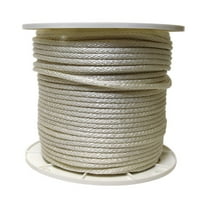 Wellington G1020S0500S Solid Braided Nylon Rope Spool White - 0.31 in. x 500 ft.