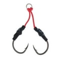thumbnail image 2 of Anzuelos de agua salada Jigging Dual Assist de varios tamaños para pesca en alta  2 Zulema  Ayudar a los ganchos, 2 of 6