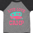 thumbnail image 4 of Inktastic Live Love Camp Rv Girls Baby Bodysuit, 4 of 5