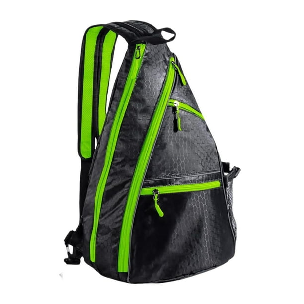 Bolsa de Pickleball, bolso de mano para equipo, bolso de hombro ajustable, bolsa de almacenamiento de tenis para Verde