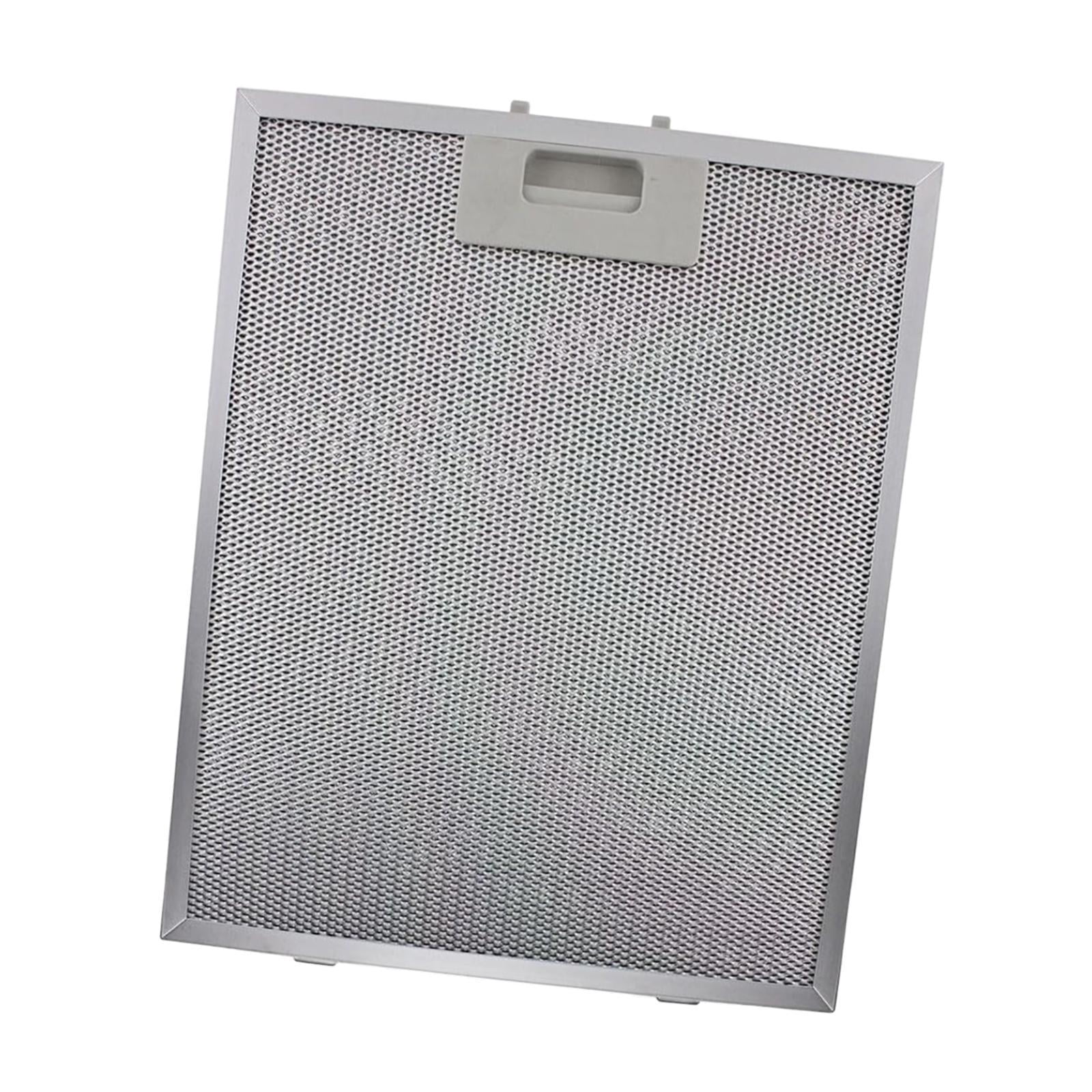 2 Pieces Range Hood Filters Grease Filter Kitchen Oil Filters Reusable Aluminum Mesh for Home Restaurant Kitchens
