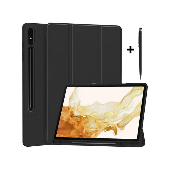 Case for Samsung Galaxy Tab S9 11 inch 2023, SM-X710 SM-X716B SM-X718U, Folio Slim Stand Cover Protective Cover with with Pencil Holder, Stylus Pen