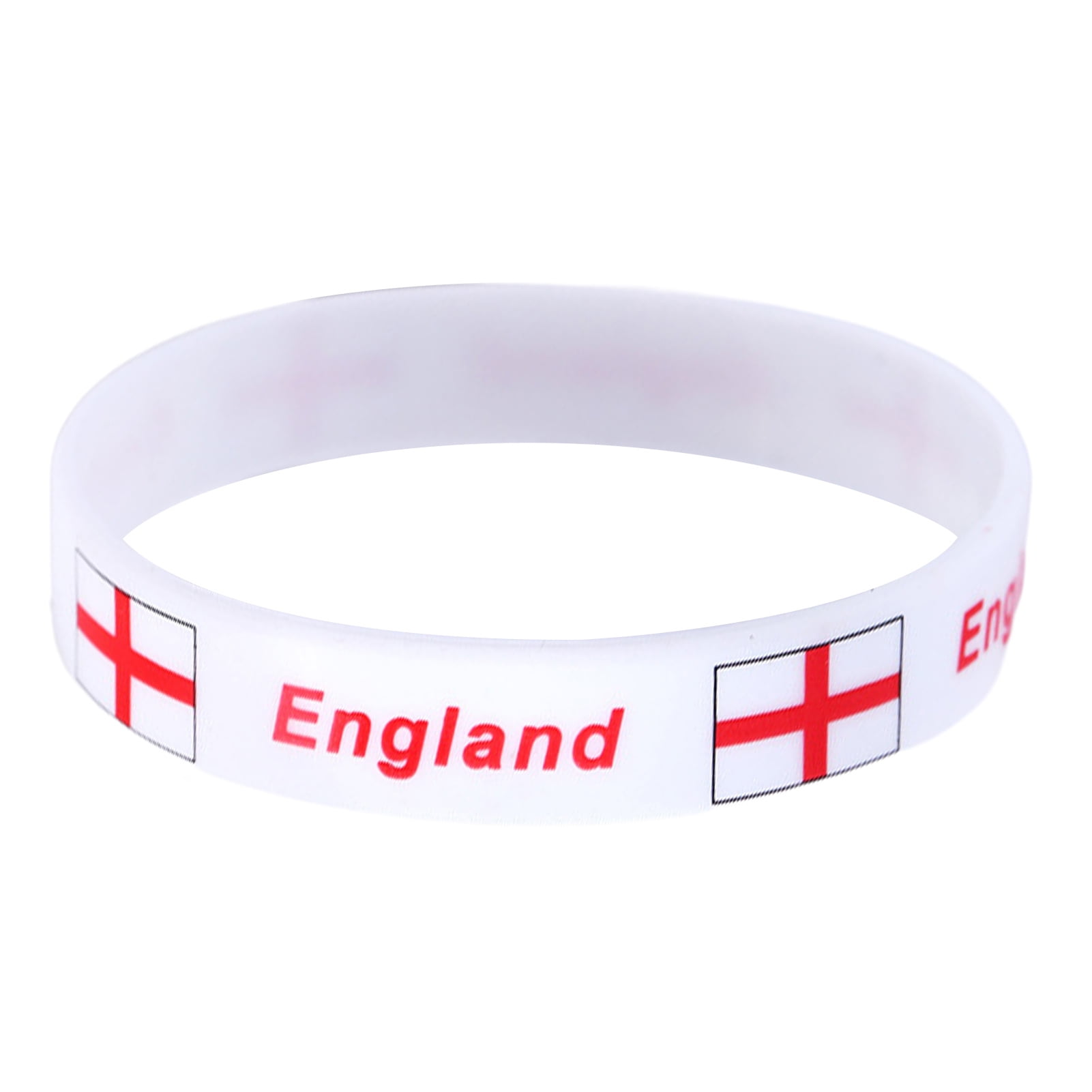 Qatar World Cup 2022 Football Soccer Silicone Unisex Sports Bracelet