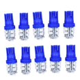 thumbnail image 1 of DYNWAVECA 2x10 Pieces T10-3528-10SMD Ice Blue LED Wedge License Plate Light Bulbs , Blue, 2 Pcs, 1 of 6