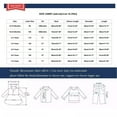 thumbnail image 3 of AherBiu Toddler Girl Boys Fleece Jackets Zip up Stand Collar Long Sleeve Unisex Kids Fall Coats Solid Color, 3 of 3