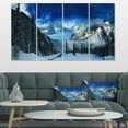 thumbnail image 1 of Panorama of Snowy Mountains - Landscape Canvas Art Print, 1 of 4
