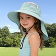 thumbnail image 2 of TAmten Kids Wide Brim Sun Hat with Neck Flap Lightweight Toddler Girls Boys Outdoor Play Hats Size 3-10 Years, 2 of 6
