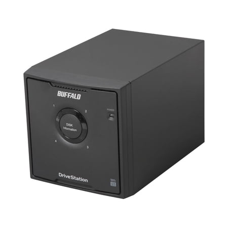 UPC: 0747464128474 | 8TB DRIVESTATION QUAD USB 3.0 4 X 2TB HARD DRIVE RAID ARRAY