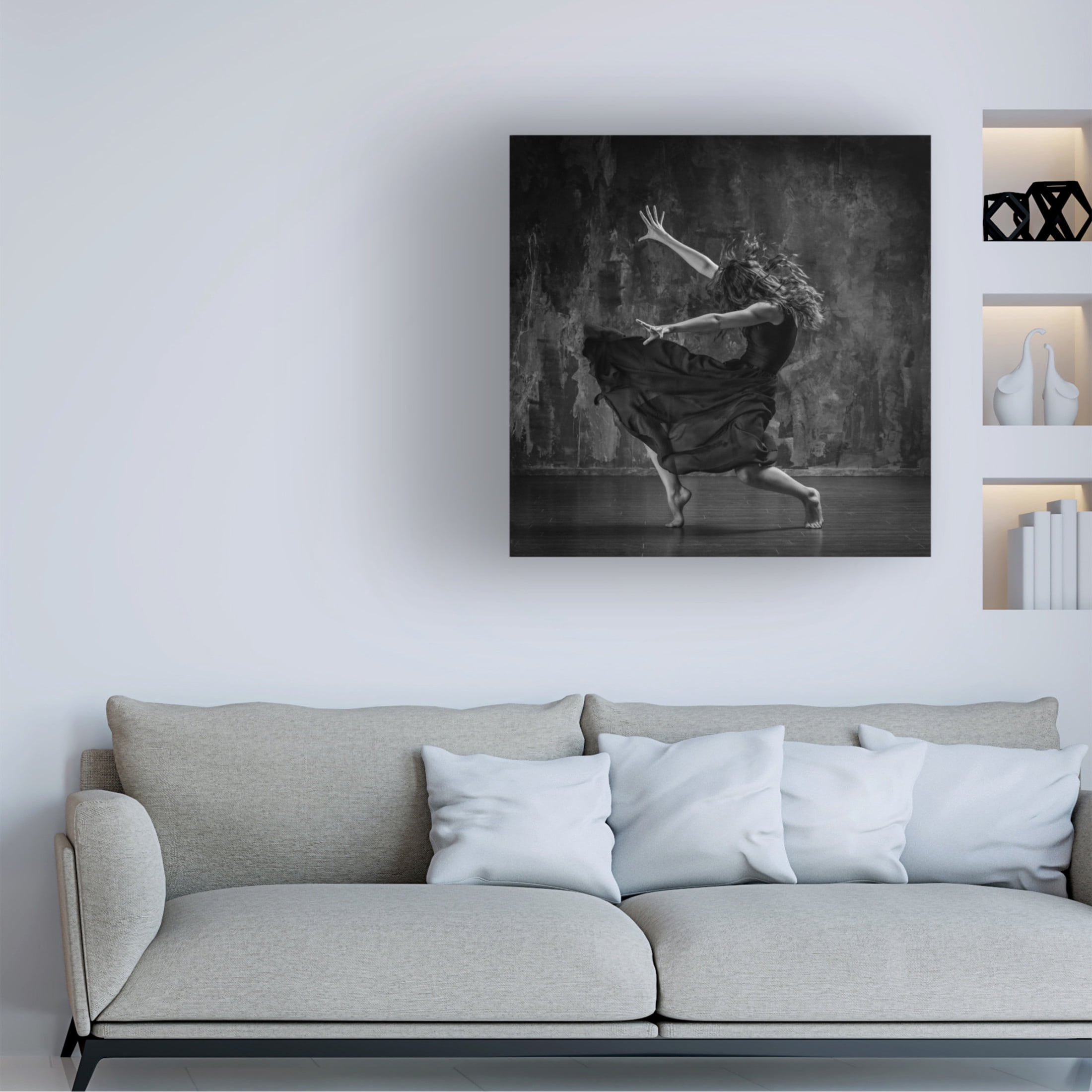 Canvas Wall Art - Constantin Shestopalov 'Untitled' Wall Art for Living Room, Bedroom, or Office Décor by Trademark Fine Art - 14 x 14 Inches