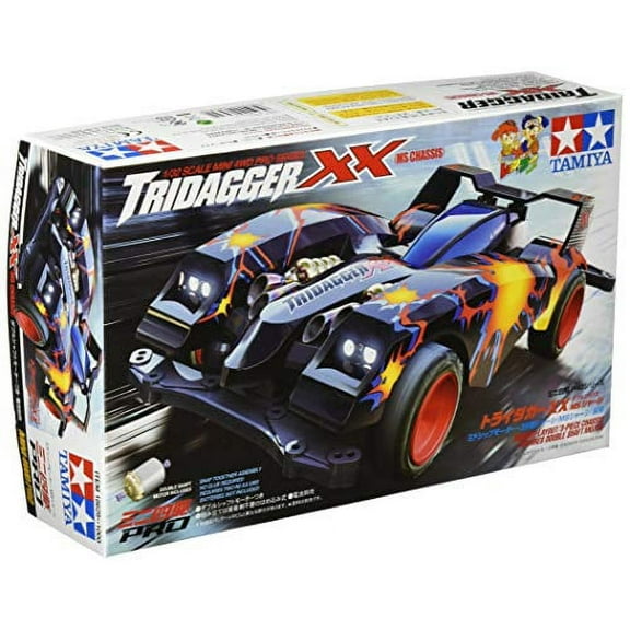 Tamiya Mini 4WD PRO Series No.29 Tridagger XX MS Chassis 18629