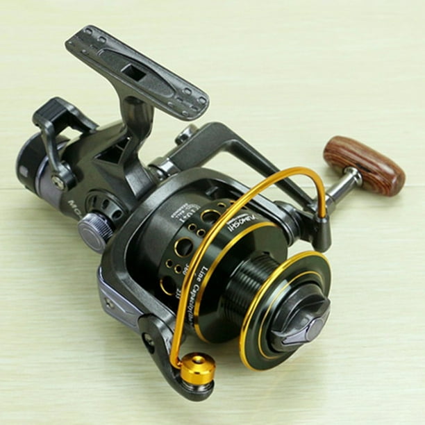 Yumoshi Fishing Reel 10+1Bb Dual Brake Metal Coil Bait Casting