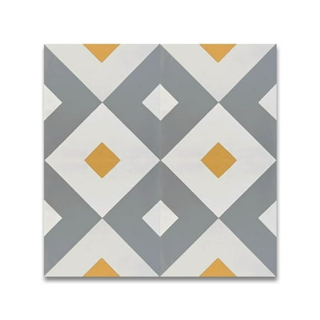 Moroccan Mosaic Tile House Pack Of 12 Jadida In Multicolor Moroccan Mosaic Tile House Pack Of 12 Jadida In Multicolor Handmade Cement 8x8 Inch