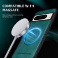 thumbnail image 5 of ELEHOLD PU Leather Case For Google Pixel 8 Pro Slim Magnetic Shockproof Cover, [MagSafe Compatible], [Lens&Screen Protection], Drop protection Case - Green, 5 of 11